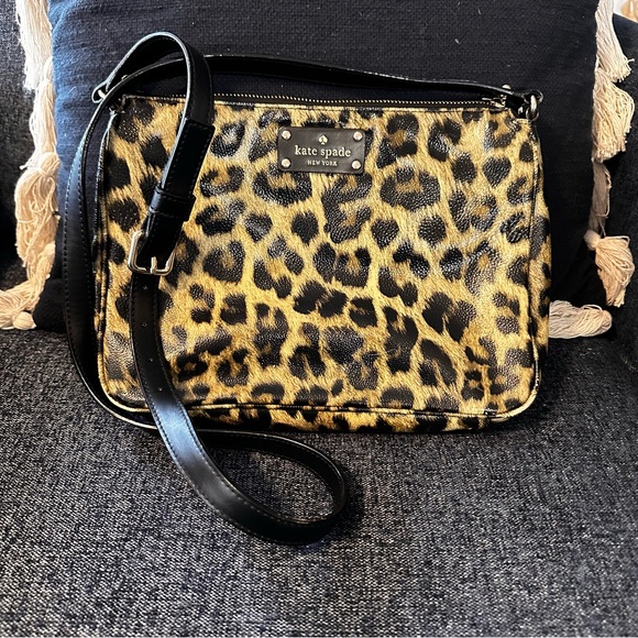 Cheetah Kate Spade Crossbody Purse - Picture 1 of 8